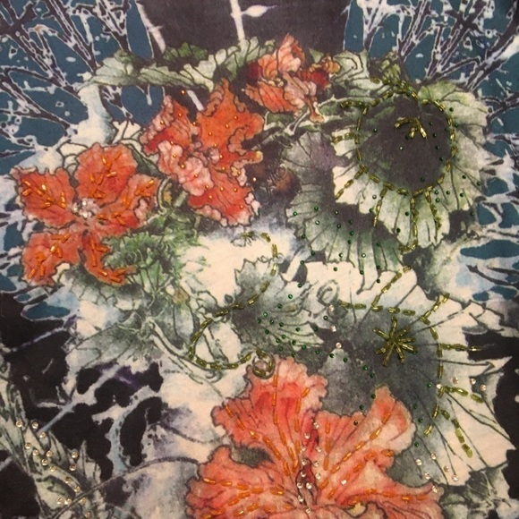 5/15$ Point zero blouse 3/4 sleeves​ - Picture 4 of 6